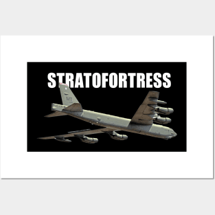 B-52 stratofortress Bomber Airplane Aircraft Posters and Art